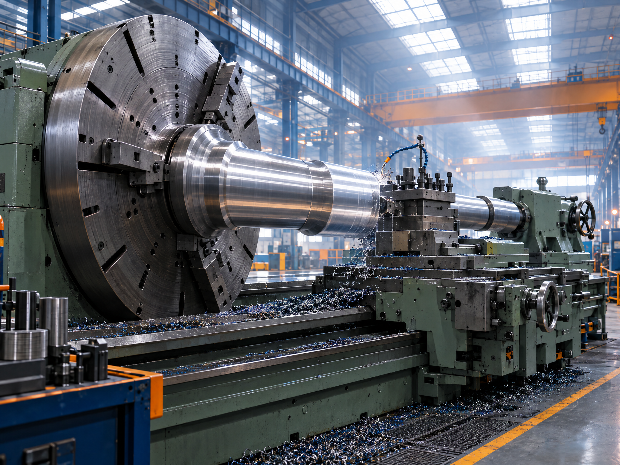 Heavy Duty Lathe