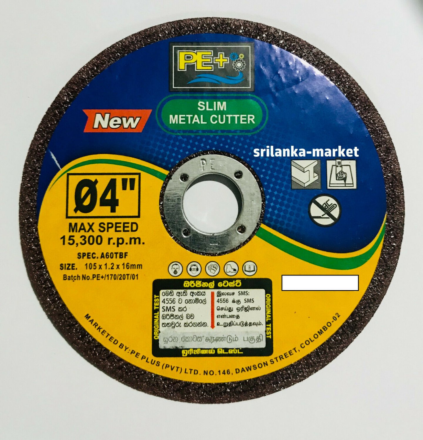PE+ Cutting Disc 4.5'' image 1